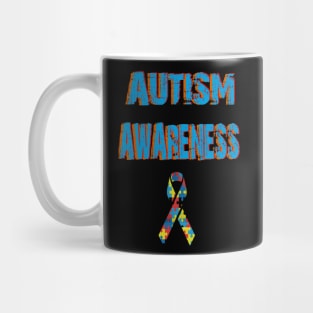 Autism Awareness T-ShirtAutism Awareness Ribbon Raise Awareness Graphic T Mug